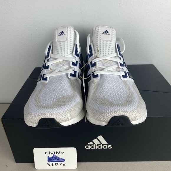 Adidas UltraBoost 2.0 DNA Mens Stefon Diggs PE White Navy Gold - Picture 2 of 12
